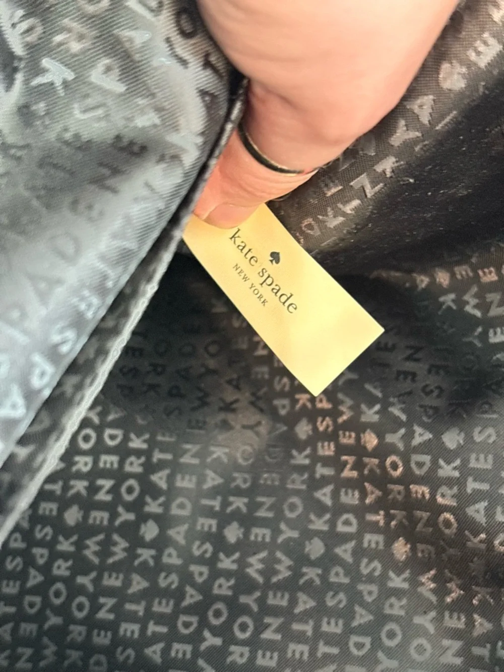 Kate Spade Blue Blake Avenue Daveney Laptop Bag